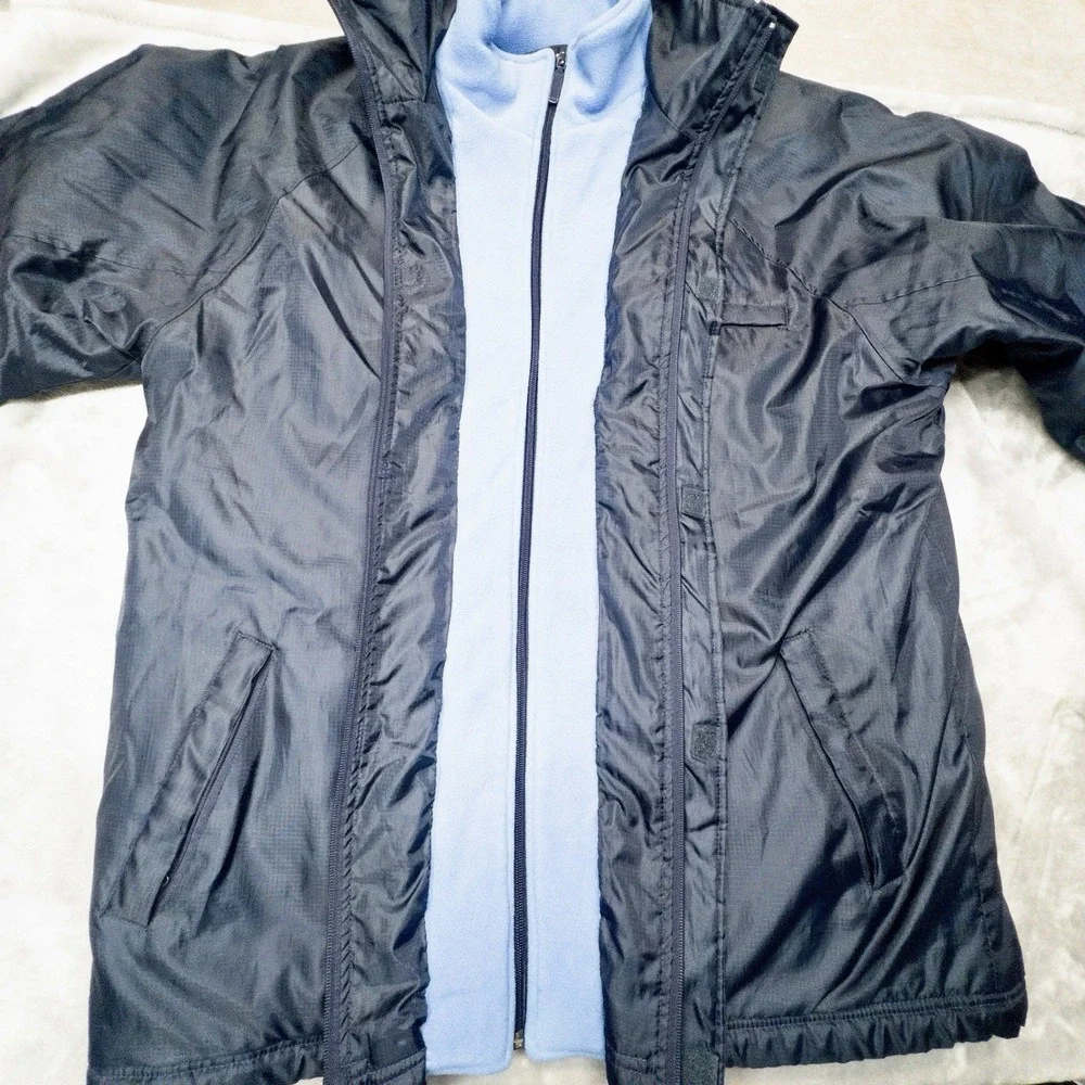 NFL Tennessee Titans Fleece Lined Double Layer Coat Mens Medium Football